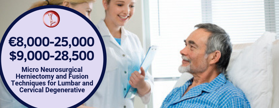 Micro Neurosurgical Herniectomy and Fusion Techniques Package in San Benedetto del Tronto, Italy Cost